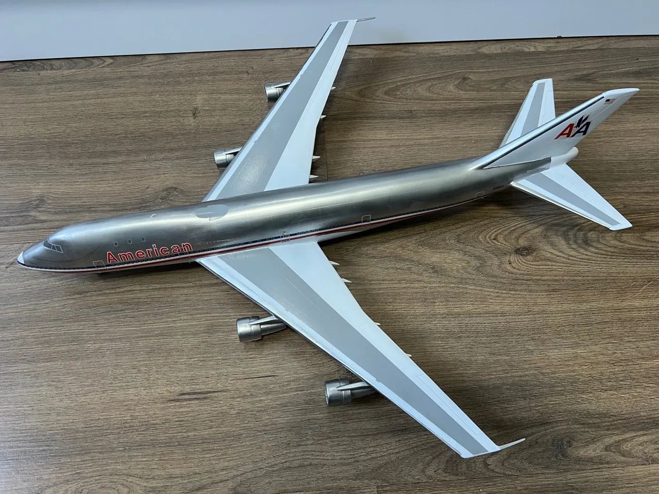 Miniatura Boeing 747 American Airlines - Foto 4