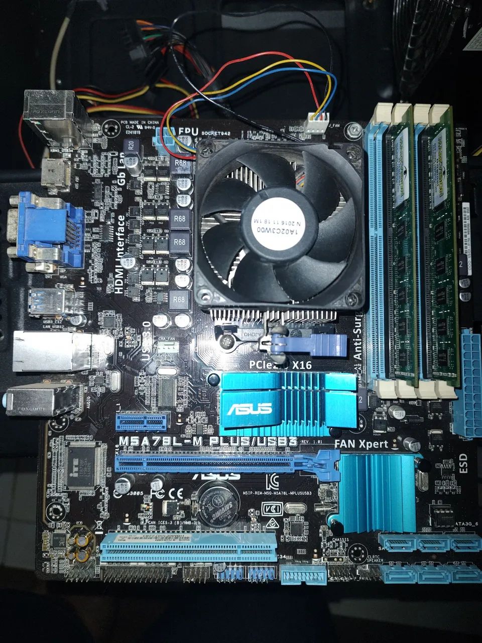 Kit fx 8300+16gb+placa mãe 