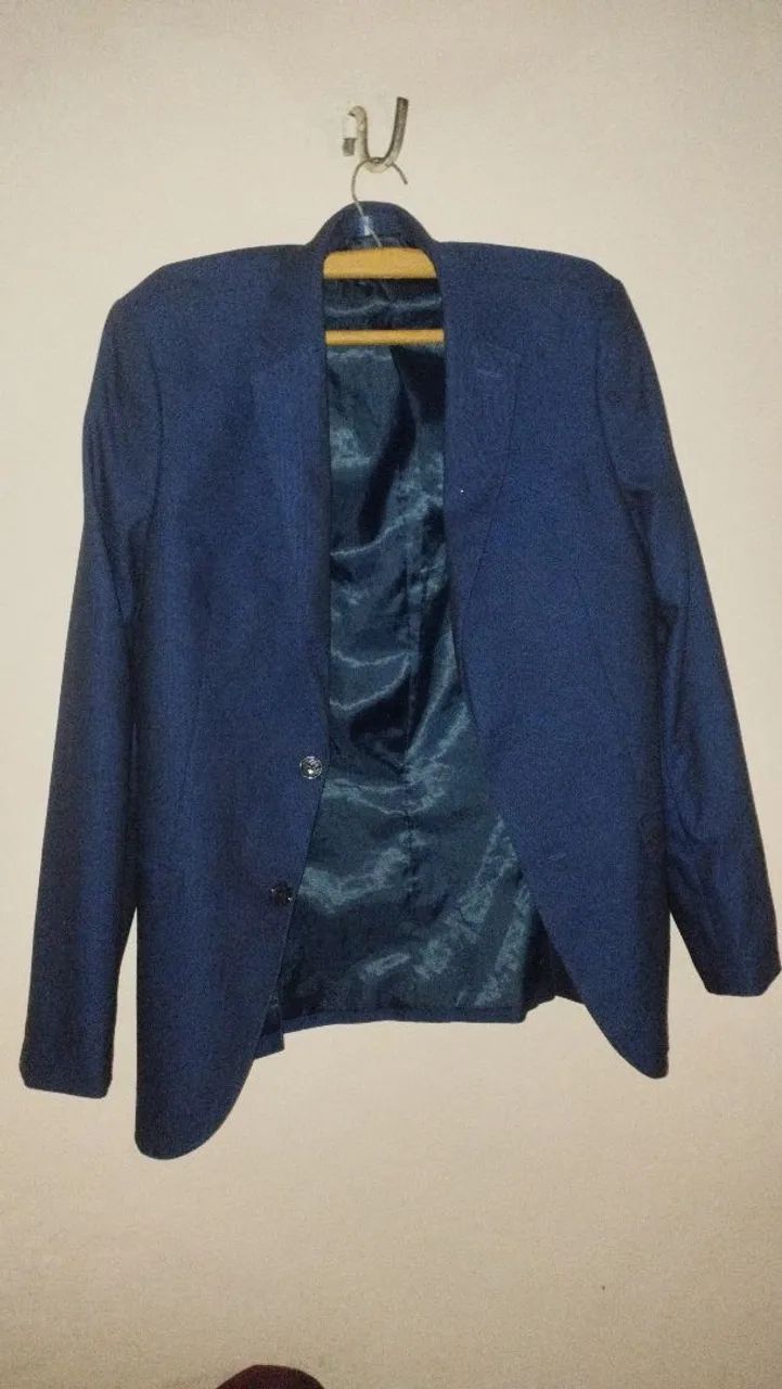 Blazer Marfinno Super Slim - Azul Marinho