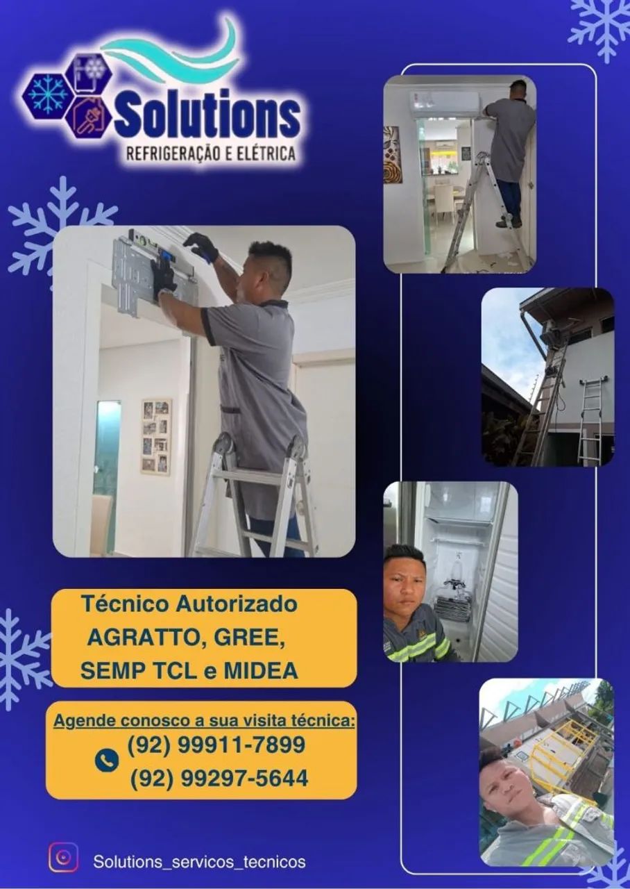 Conserto manutenção instalação em ar condicionado geladeira freezer expositor Eletricista  - Foto 2