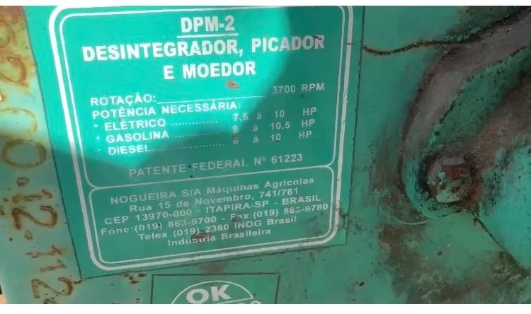 Motor Diesel Yanmar NB13 Mais Ensiladeira 10CV - Foto 4