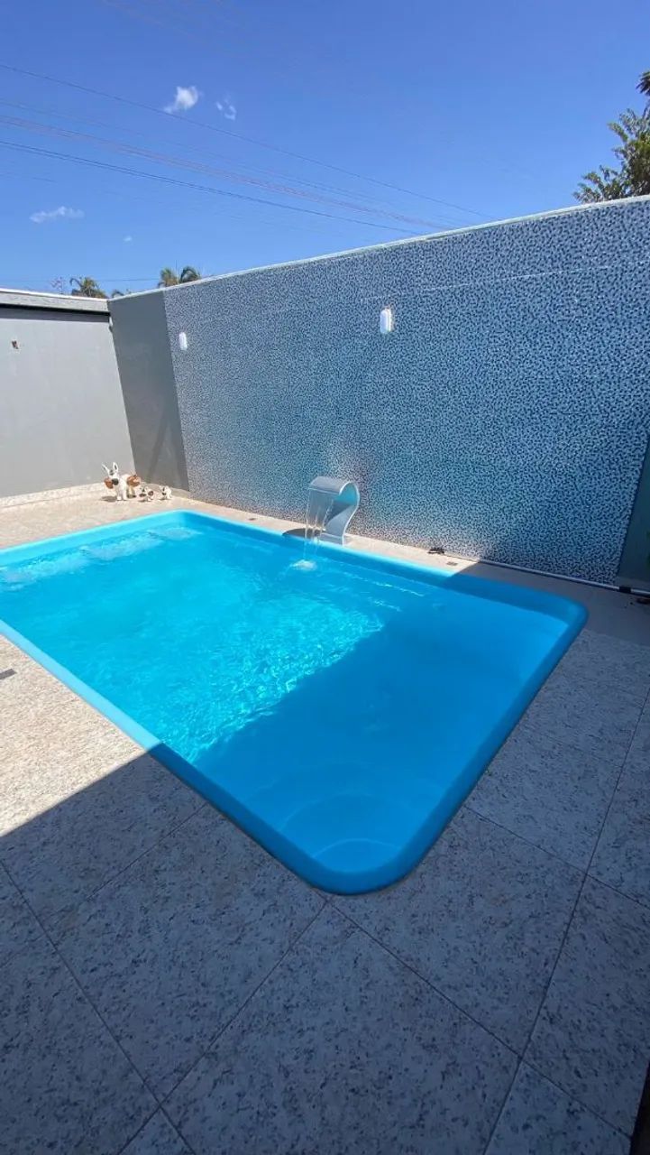 PISCINA DE FIBRA 5 M ELEGANTE!!!