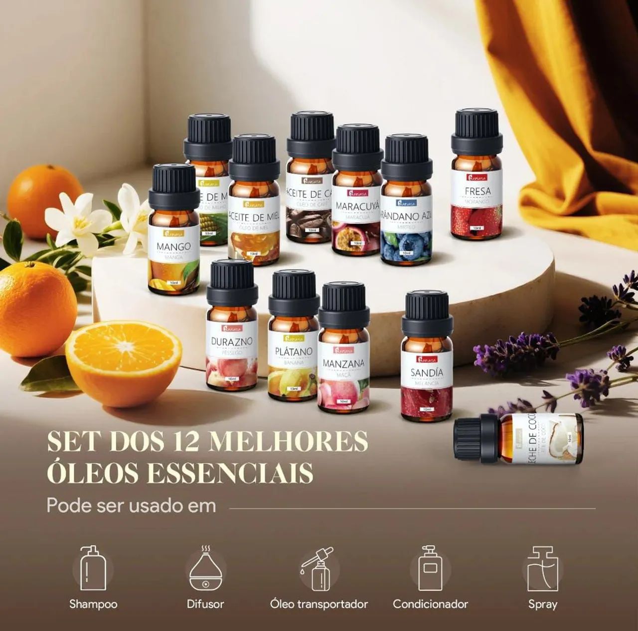 Oléo essencia 10 ml aromatizante