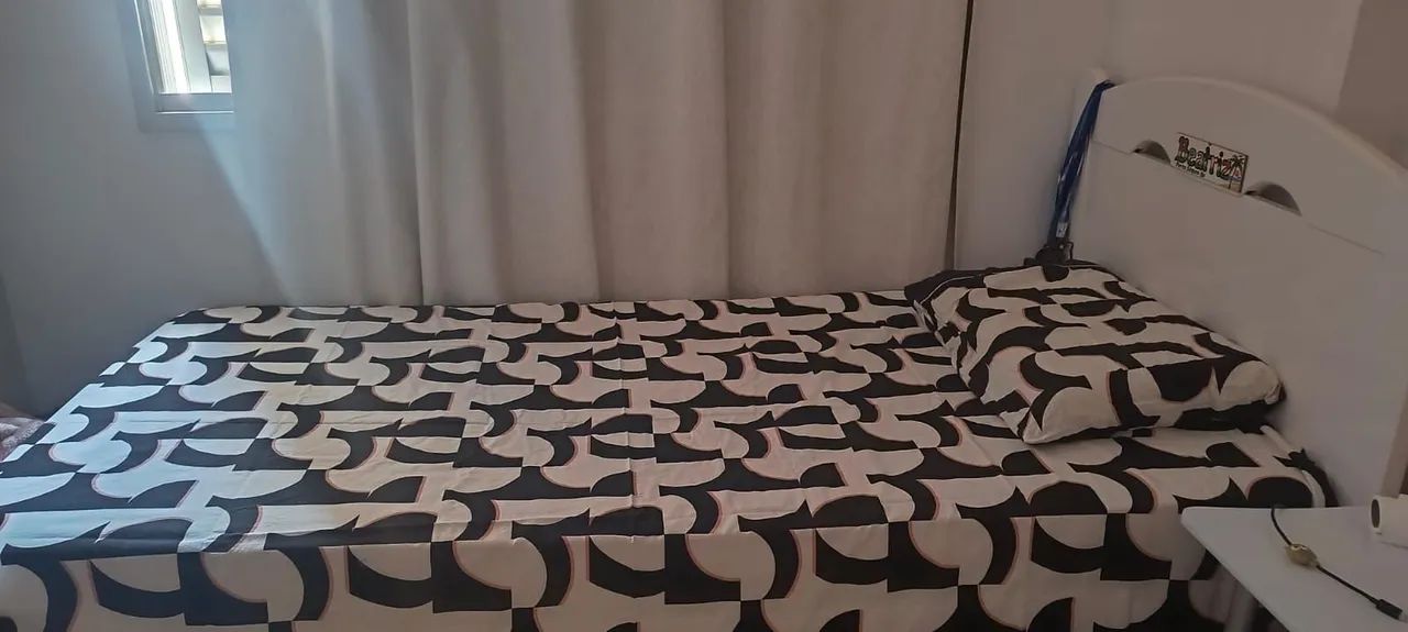 Cama de Solteiro com Cabeceira