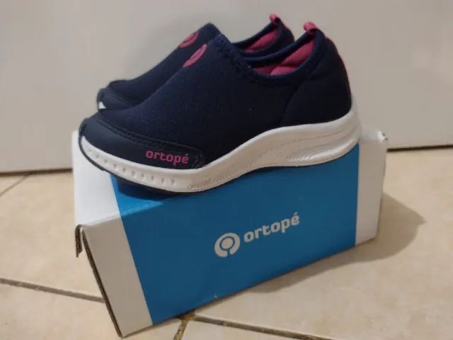 Tênis Orto pé tamanho 26 NOVO usado 1 x - Foto 2