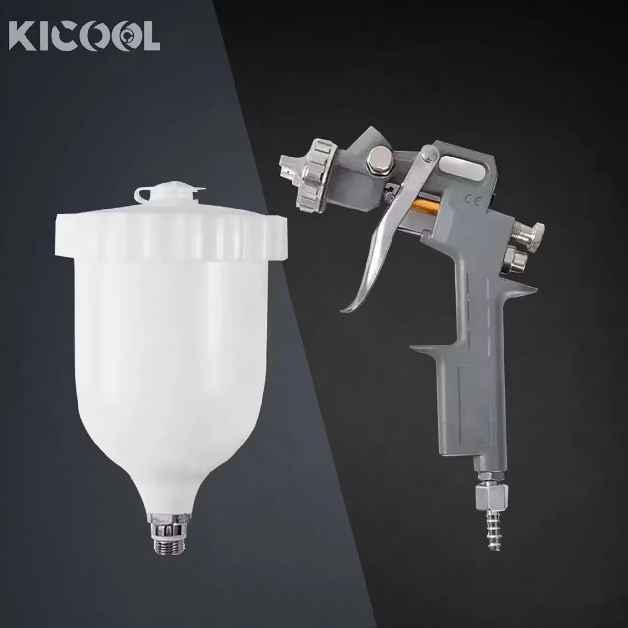 Pistola de Pintura Profissional - 600ml - Foto 4