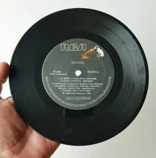 Disco Vinil Compacto - Menudo (Yo Sere Tu Bailarin) - 1985 (Sem Capa) - Foto 4