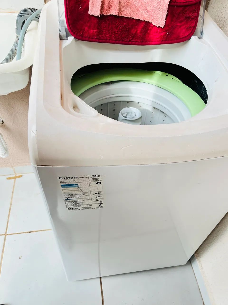 Máquina de lavar 8kg 
