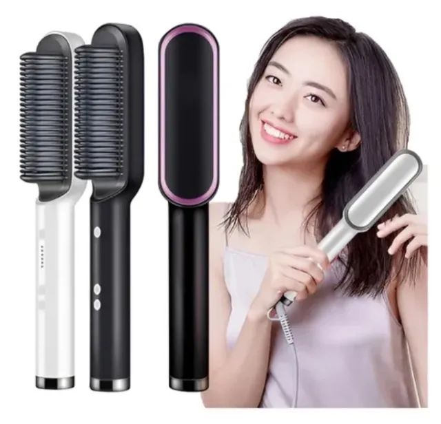 Escova Alisadora 3 em 1 - NOVA - Foto 4