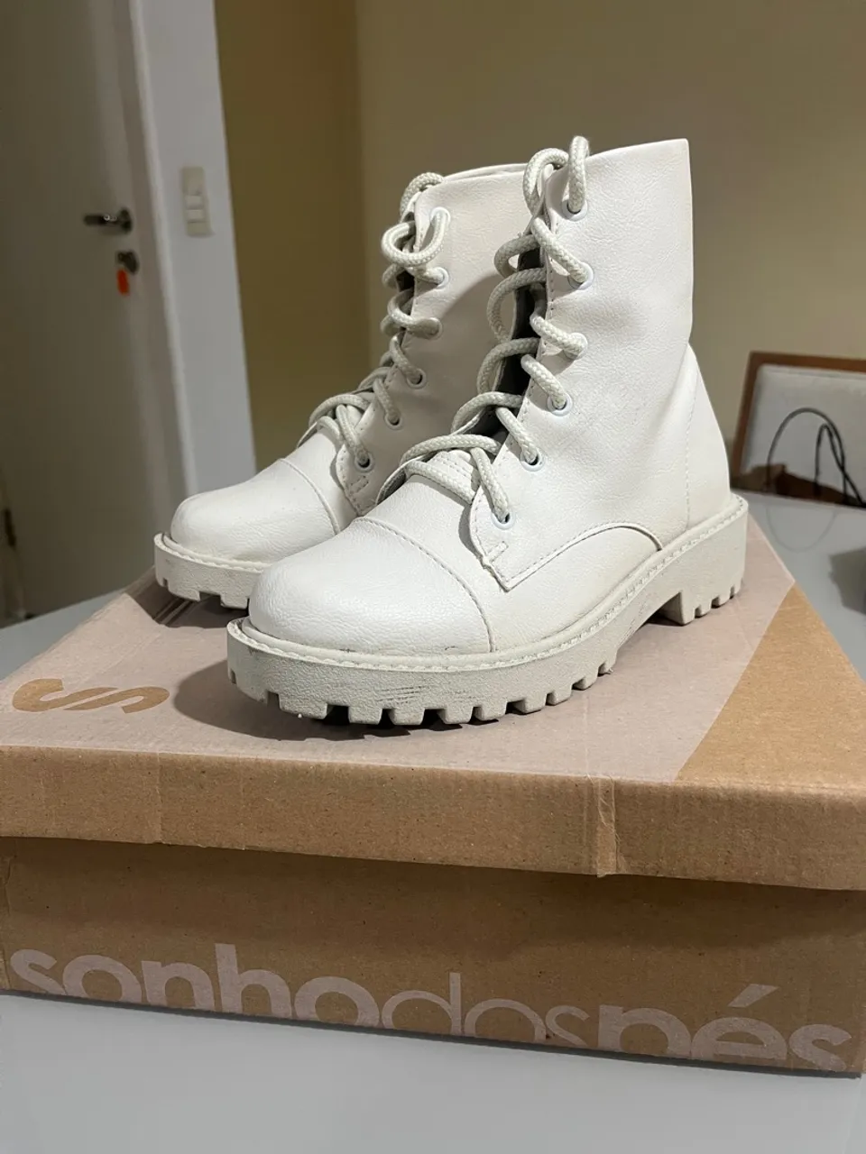 Bota Coturno Sonho dos Pés 34