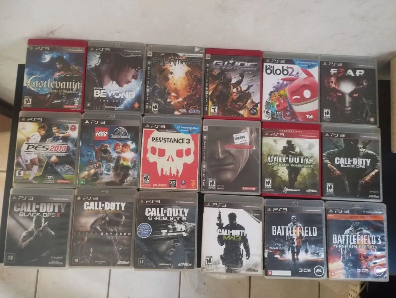 Jogos originais ps3