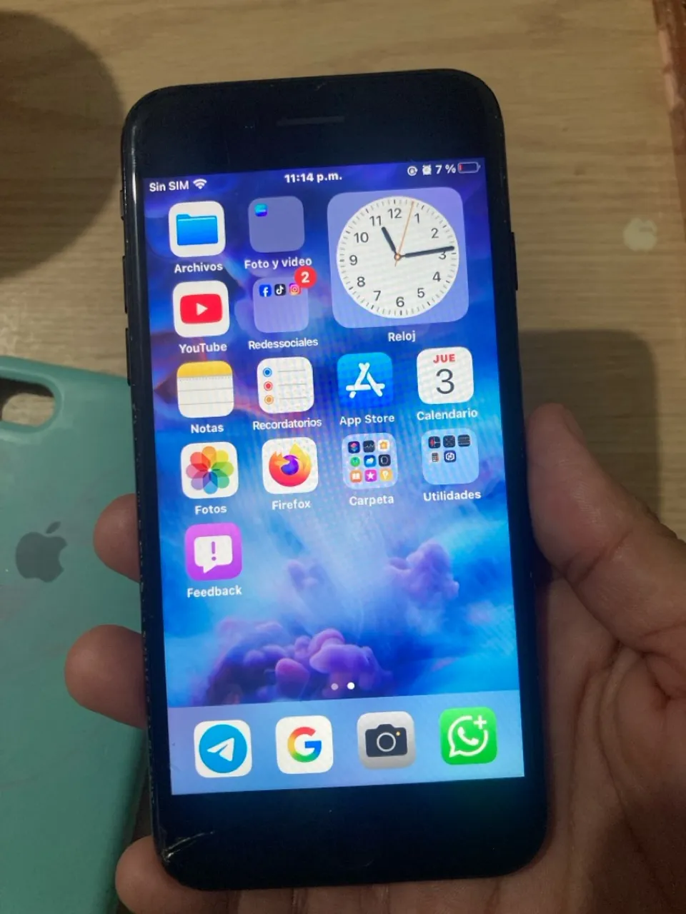 iPhone 7 128gb Não pega chip