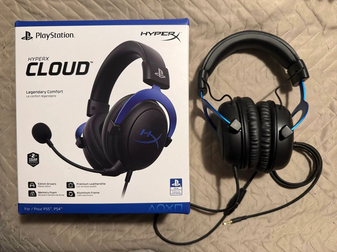 Headset Hyperx Cloud Blue PlayStation 