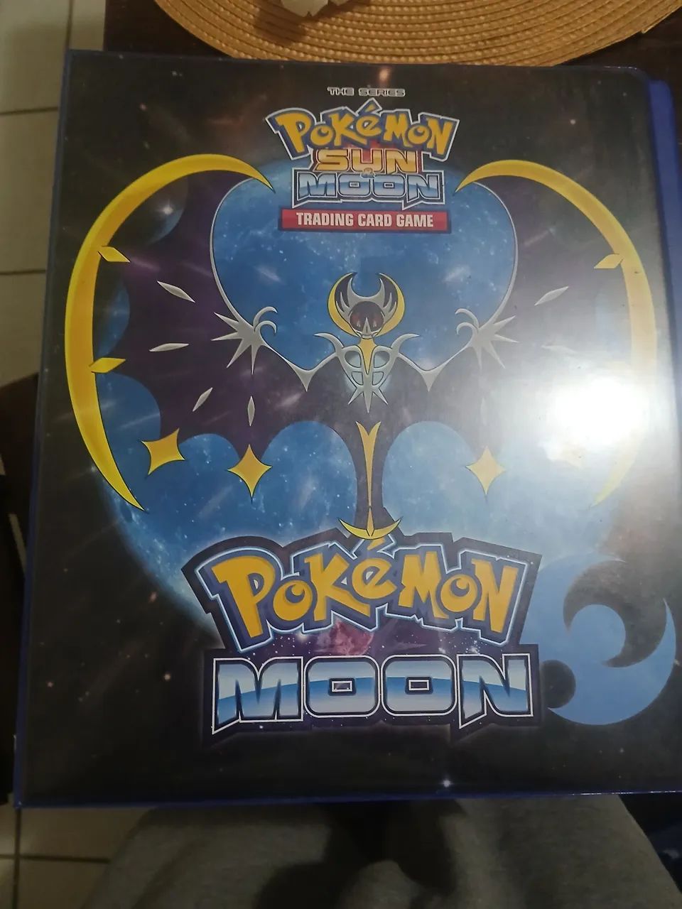 Caderno de coleção de cartas pokemon