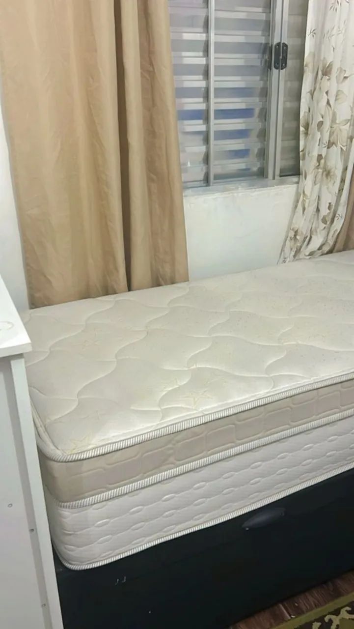 Cama Box baú com Colchão box cabeceira de brinde - Foto 2