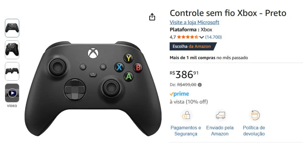 Controle XBOX One - Foto 4