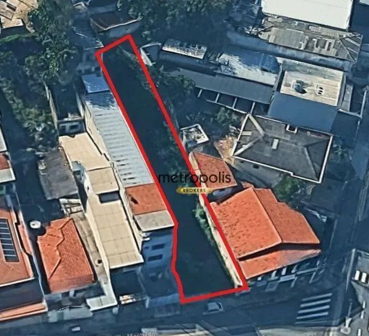 Terreno à venda, 535 m² por R$ 1.000.000,00 - Vila Príncipe de Gales - Santo André/SP