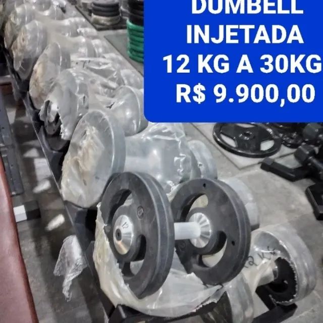 Kit dumbells  12 a 30 kg - Foto 2