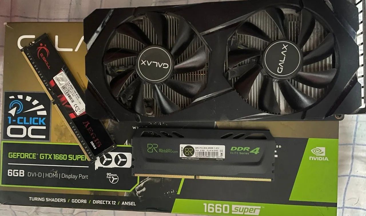 Galax Geforce 16 Series Geforce Gtx 1660 Super 6gb Galax Gtx
