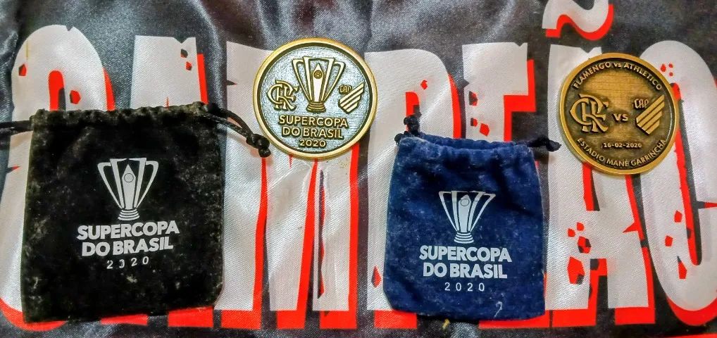 Moedas Flamengo - Supercopa do Brasil 2020
