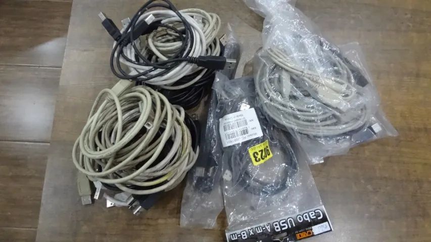 Cabo USB Impressora USB novos e usados