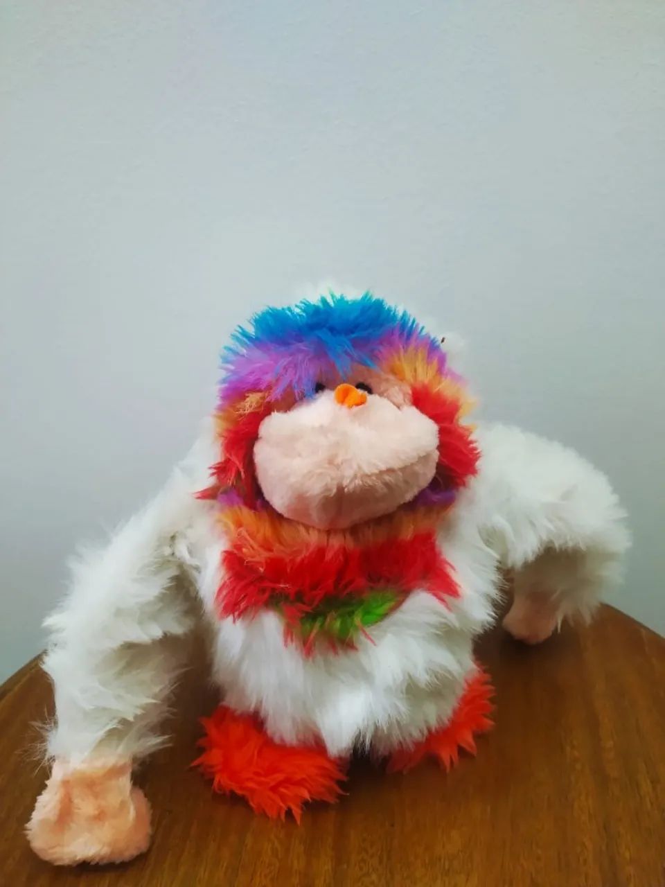 Boneco Macaco Branco De 1986