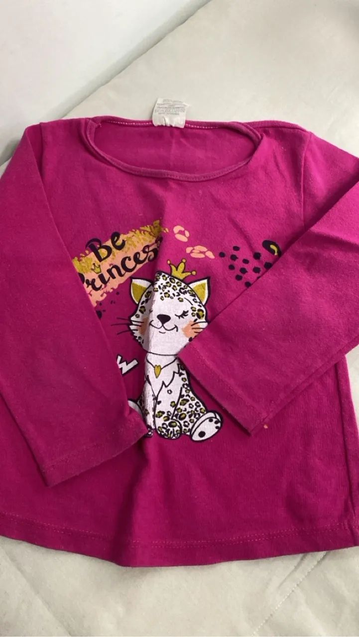 Lote de roupa de menina 1 ano  - Foto 4