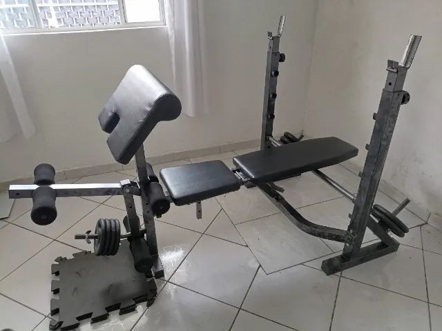 Banco de Supino estação de musculação - Foto 3