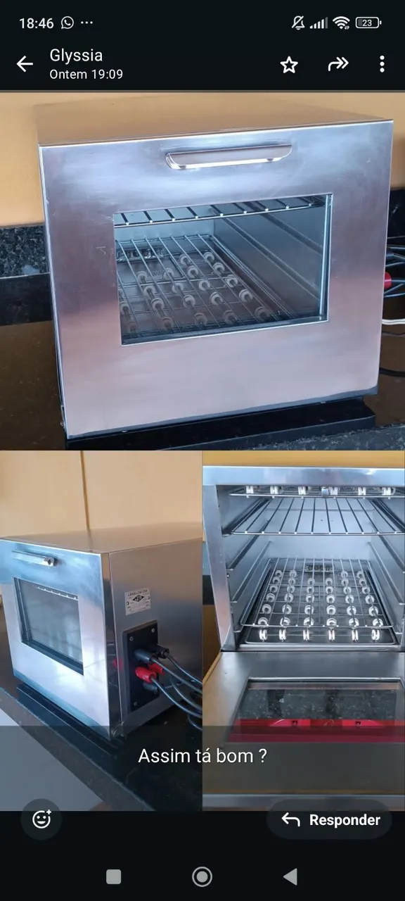 Forno eletrico marca LAYR