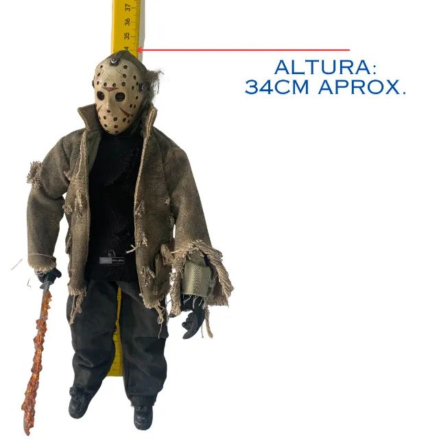 Boneco Fredy x Jason - Jason Voorhees - Sideshow - Foto 4