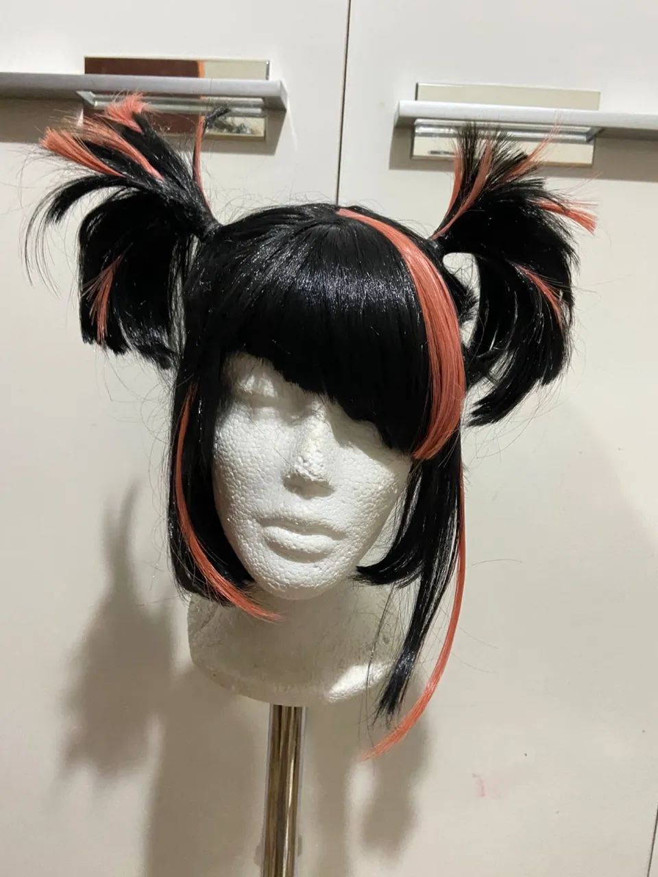 Peruca preta curta - Foto 2