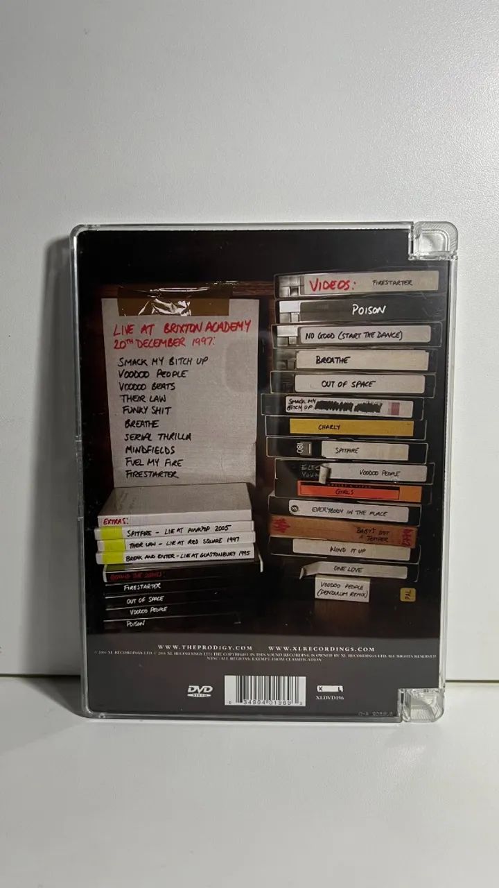 DVD - The Prodigy: Their Law - The Singles 1990-2005 - Foto 3