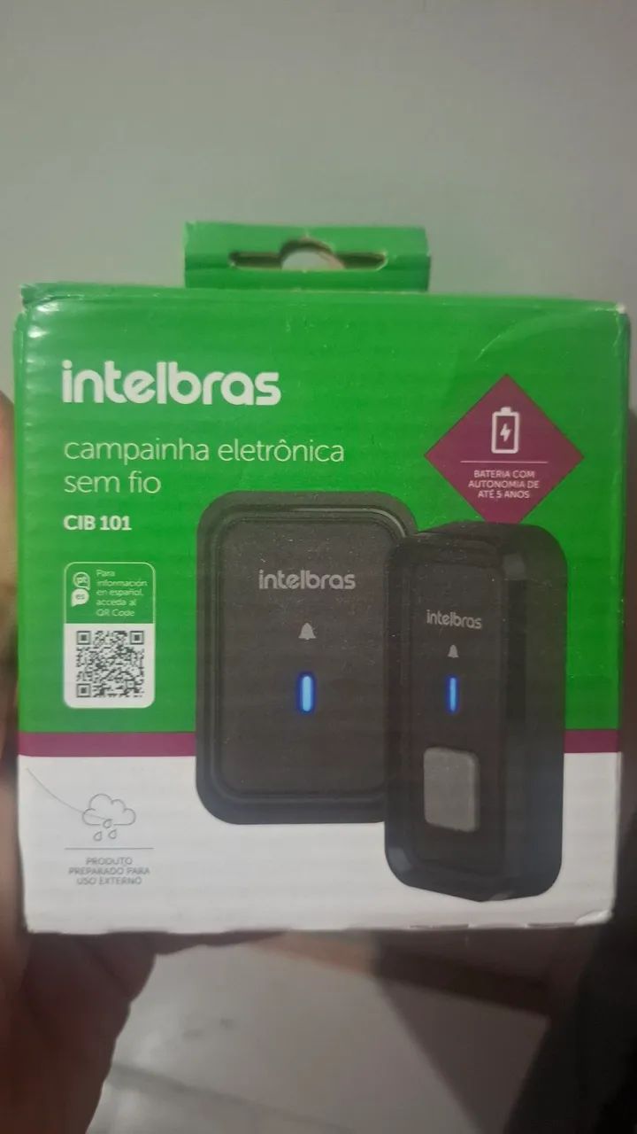 Campainha eletrônica sem fio cib 101