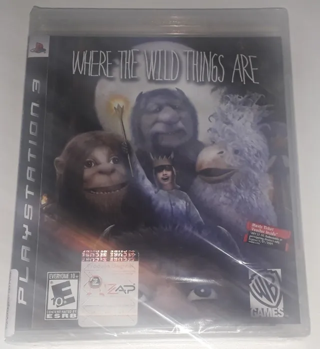 Onde Vivem os Monstros PS3 - Lacrado de fábrica