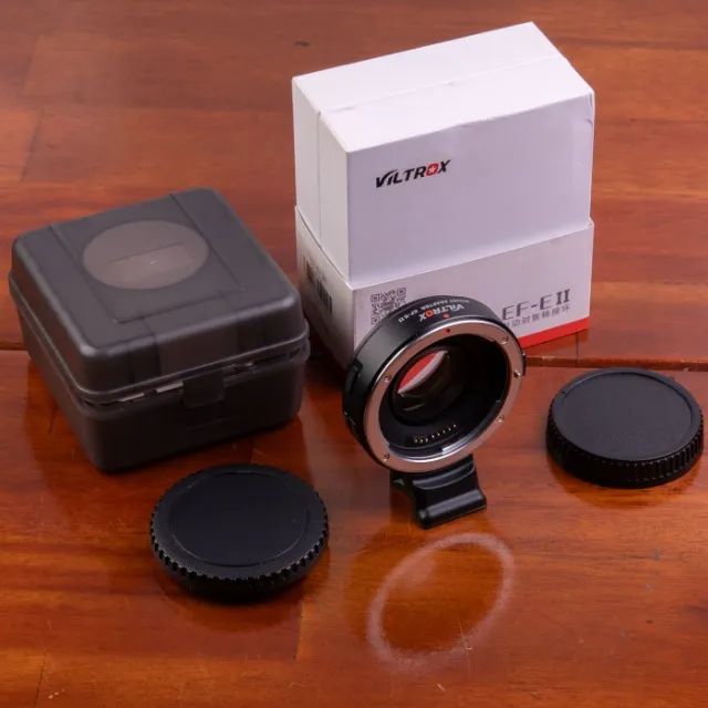 Viltrox Speedbooster EF-E II | Ganhe 1 Ponto de Luz (Canon p/ Sony) Redutor Focal 0.71x - Foto 2