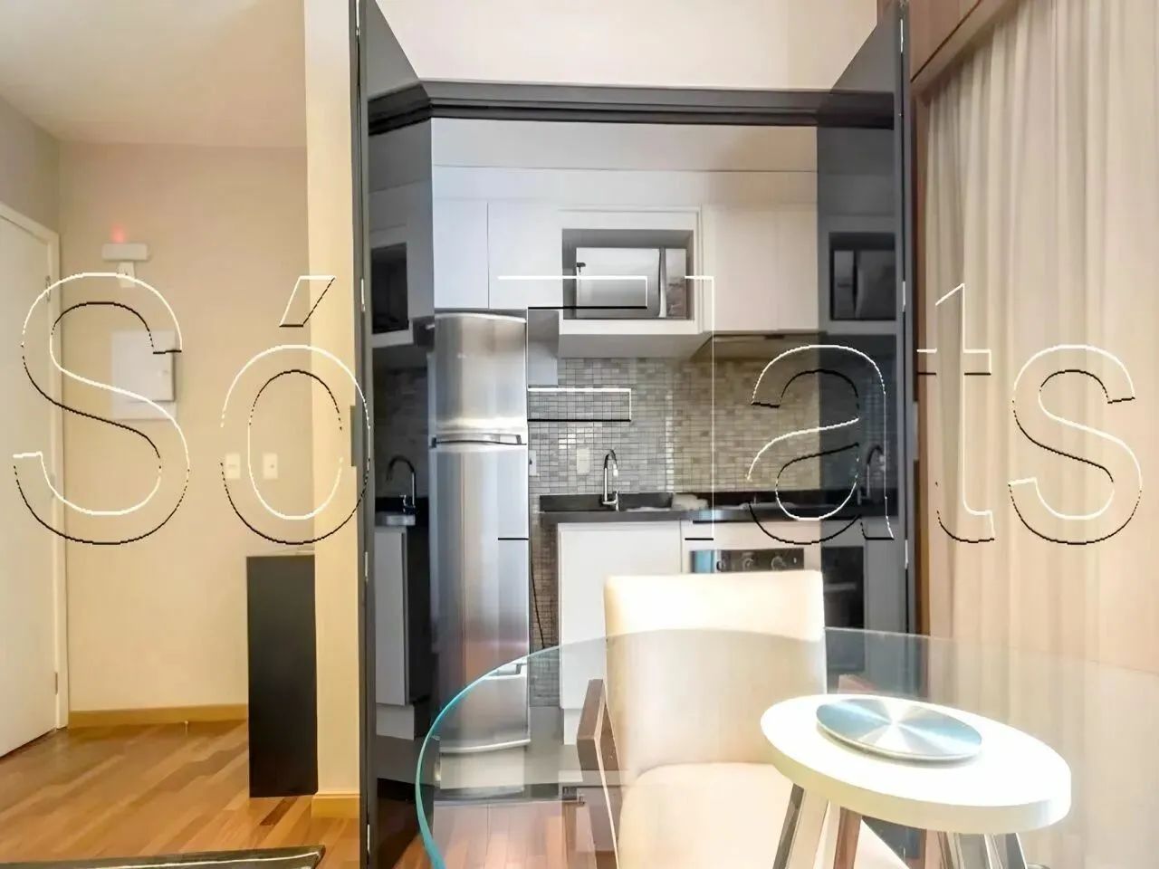 Apto no Gran Estanconfor Veranda Berrini disponível locação com 1 dormitório e 1 vaga de g - Foto 3