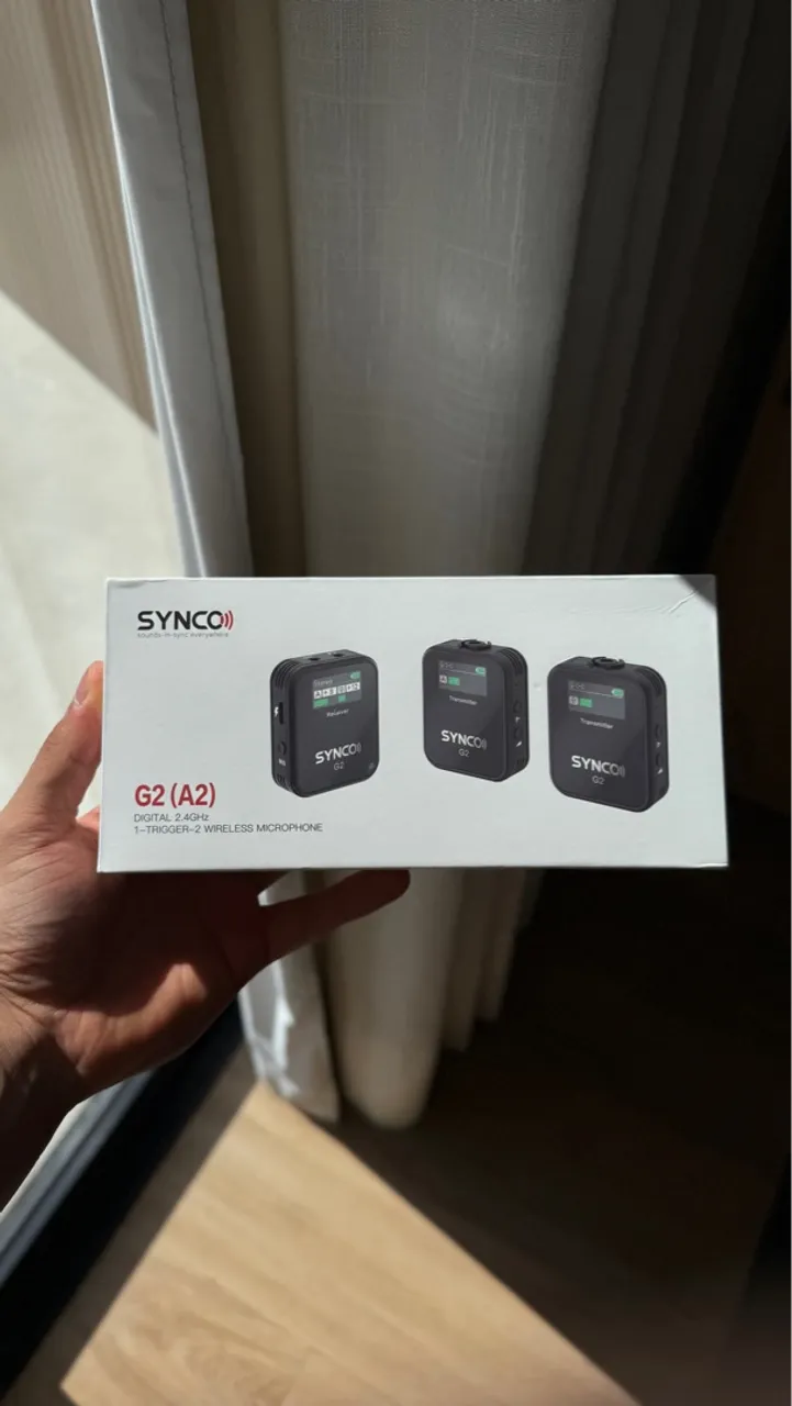 Microfone Sem Fio Synco G2 (A2) - Lapela