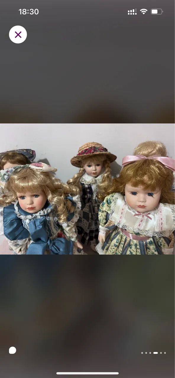 Bonecas de porcelana. - Foto 4