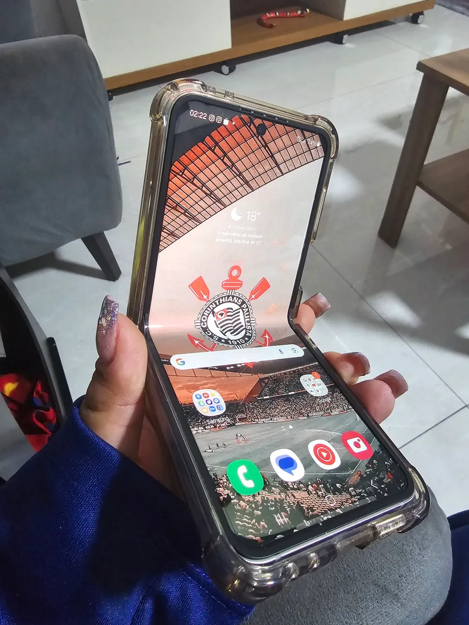 Vendo ou Troco Samsung Z Flip 6 256gb
