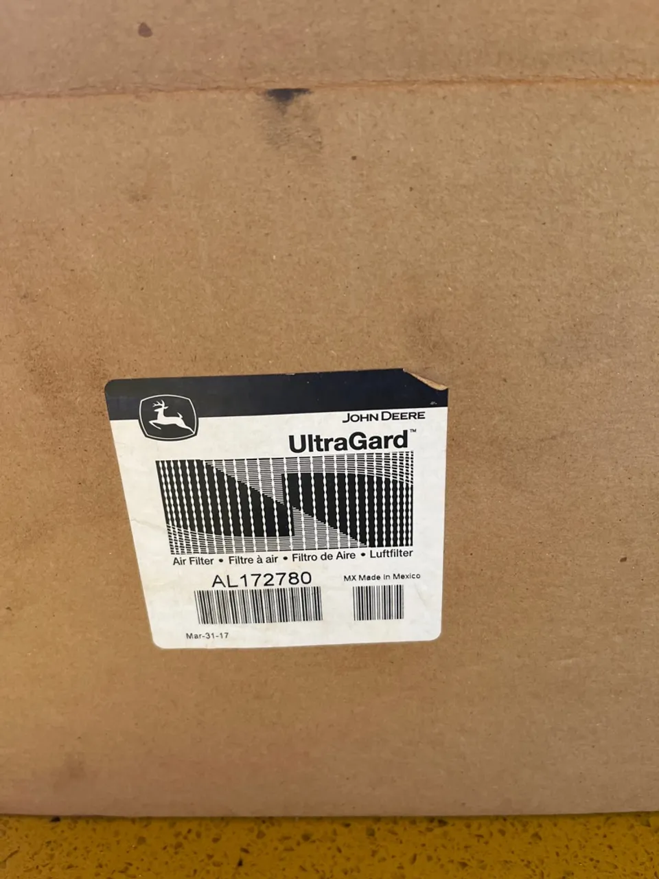 Filtro de Ar John Deere UltraGard AL172780