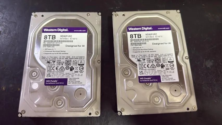 HD 8TB WESTERN DIGITAL WD82PURZ SATA - Armazenamento - Santa