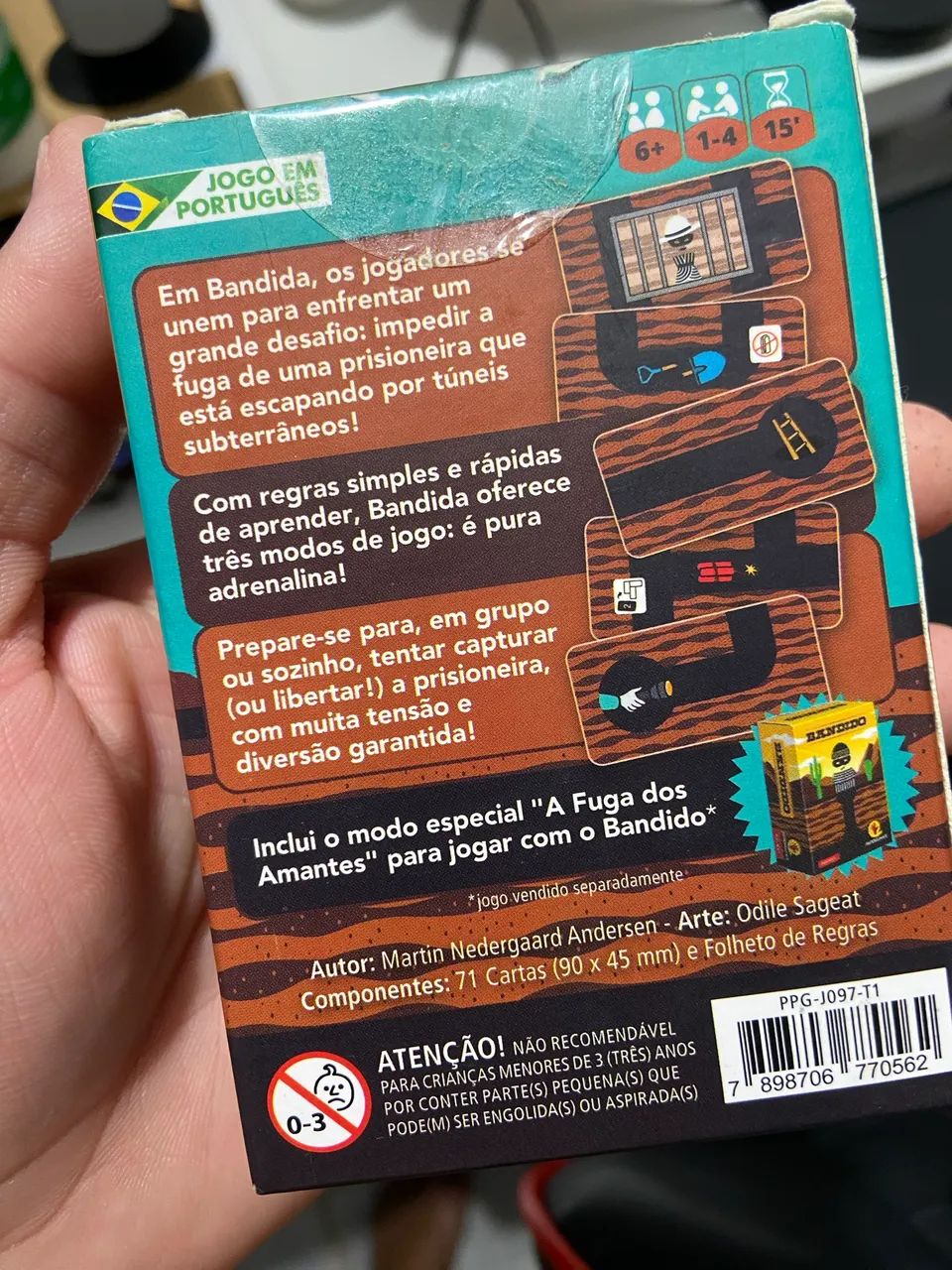 Bandida (PaperGames) Lacrado  - Foto 2