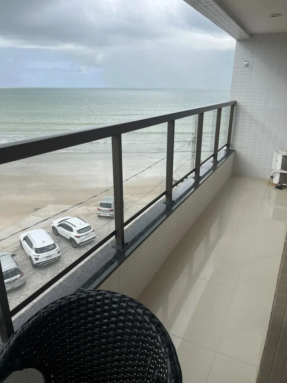 Apartamento beira mar 1 qto