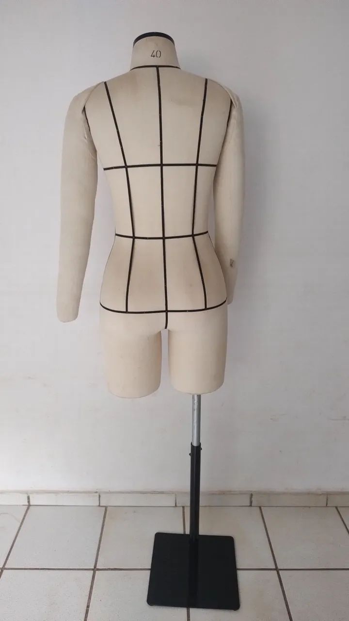 Manequim de Costura Feminino Draft - Foto 3