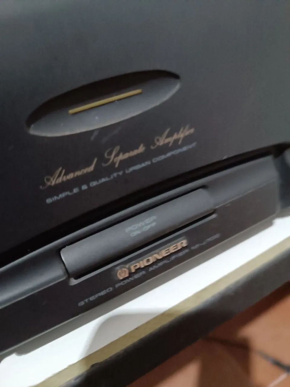 Amplificador Pioneer Separado Vintage com controle remoto 