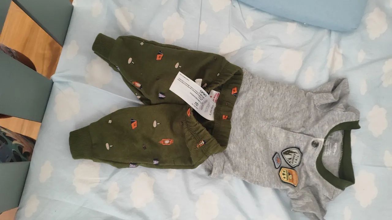 Conjunto bebê menino - Body e Calça - Foto 3