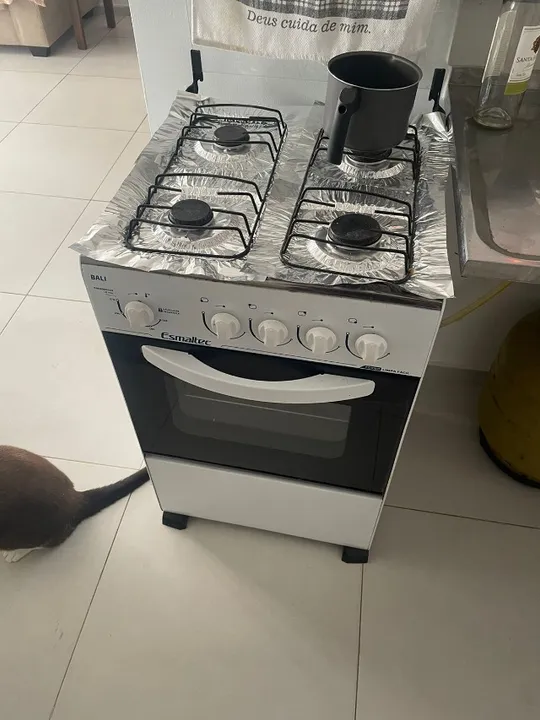 FOGÃO C/ FORNO ESMALTEC