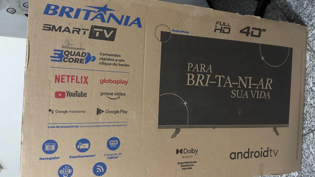 Smart TV 40? com controle remoto - Foto 2