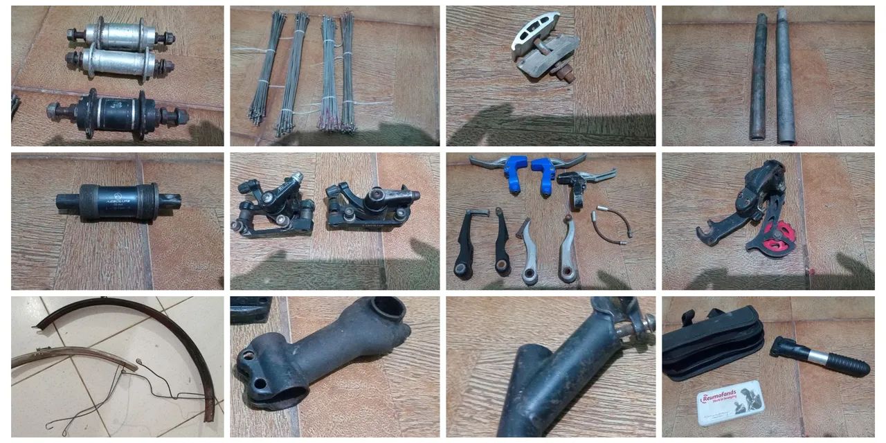 Pecas de Bicicleta/Bike/Aro 24/Aro 26)Aro 29/Paralamas/Central