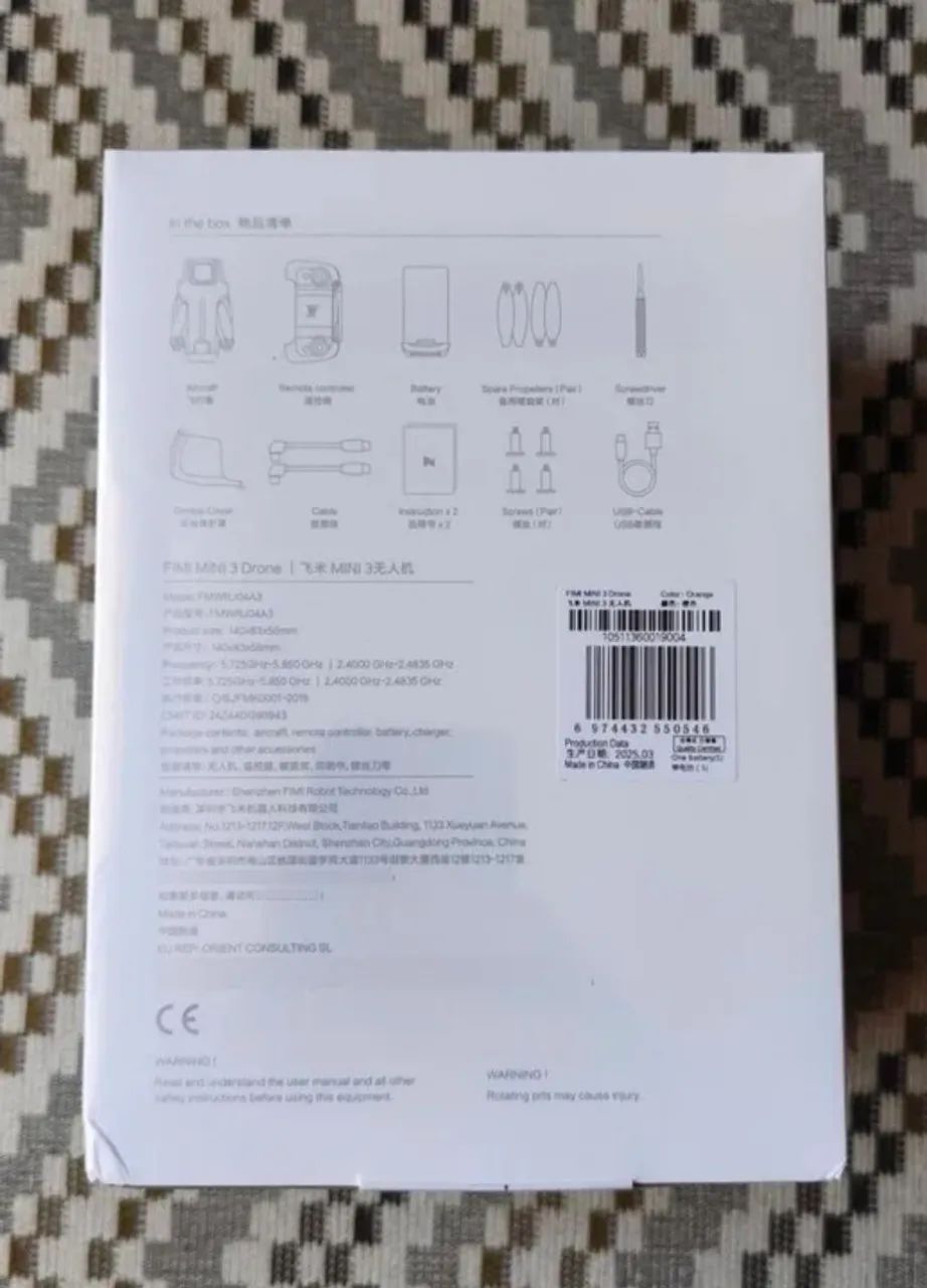 Drone Fimi mini 3 - Novo Lacrado - Foto 2